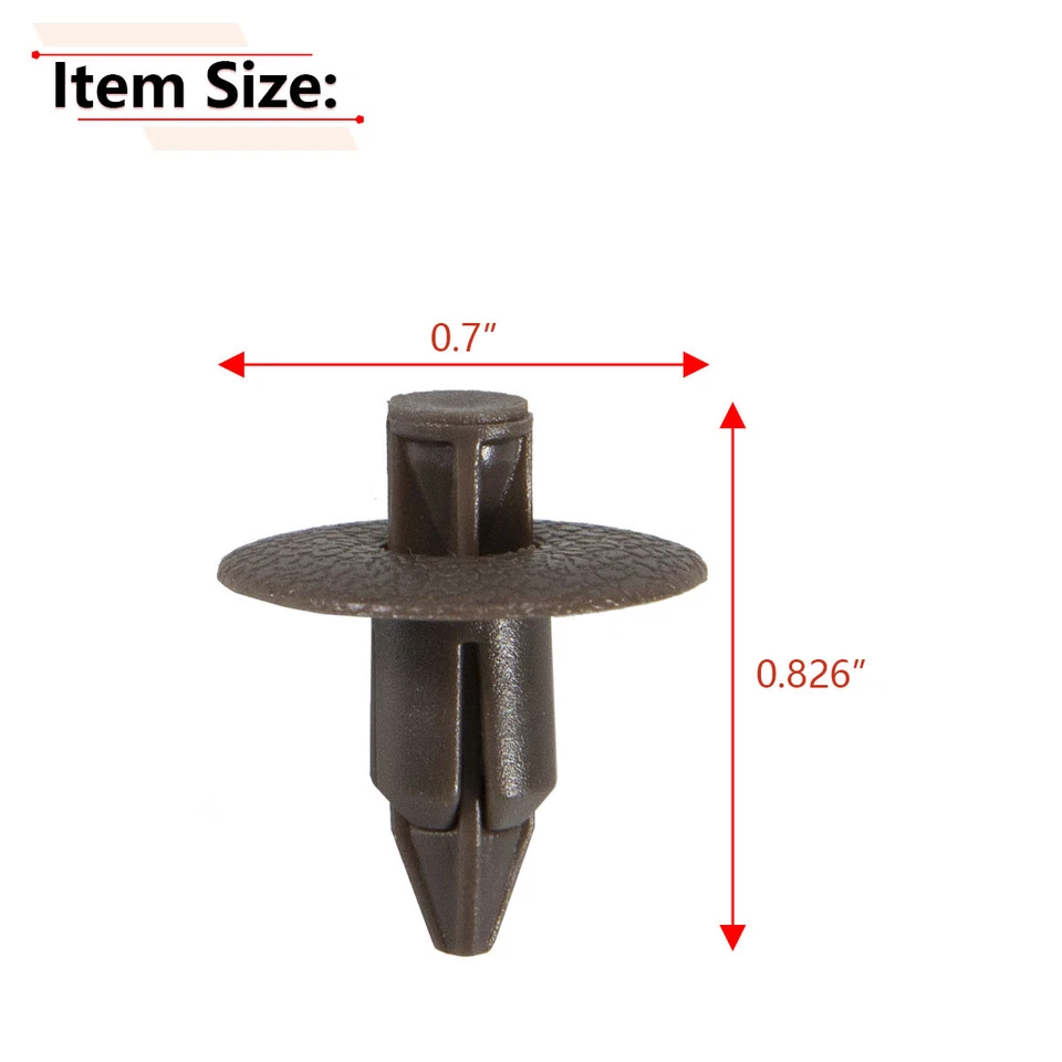 Clip de tablero de moldura de panel de puerta interior 4 piezas marrón roble para Toyota 4runner 1996-2002 Foto 2 de 4