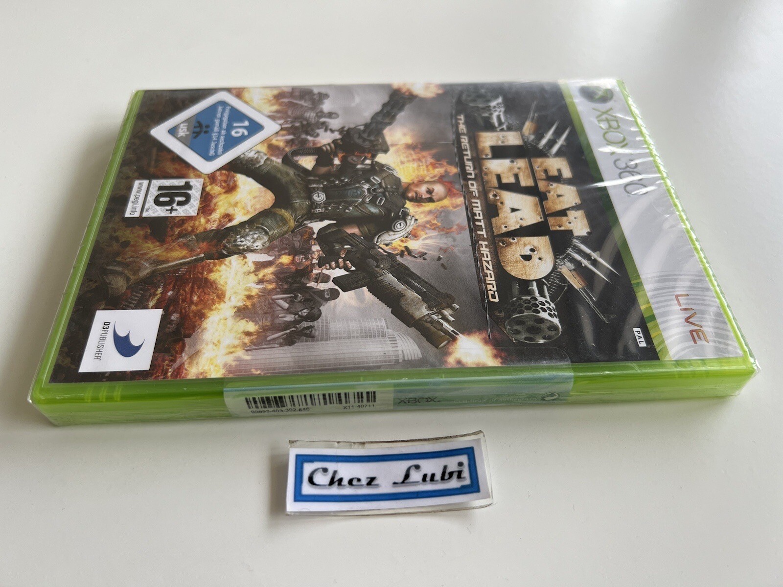 Eat Lead The Return Of Matt Hazard - Microsoft Xbox 360 - PAL FR - Neuf Blister