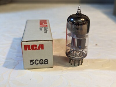 RCA 5CG8 Electron Vacuum Tube Tested W Pics TV Radio
