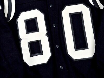 Stussy 80 Wool Varsity Jacket - Size XLarge - Black - Brand Stussy 80 Wool Varsity Jacket - Size XLarge - Black - Brand