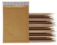 5x9" Brown Kraft Bubble Mailers Recycled Padded Shipping Mailing Envelopes!