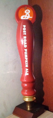 BROOKLYN BREWERY Post Road Pumpkin Ale Tap Handle Knob