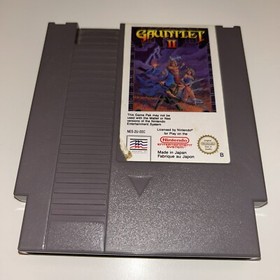 JEU NINTENDO NES GAUNTLET 2  FAH LOOSE TESTE / FONCTIONNE BON ÉTAT