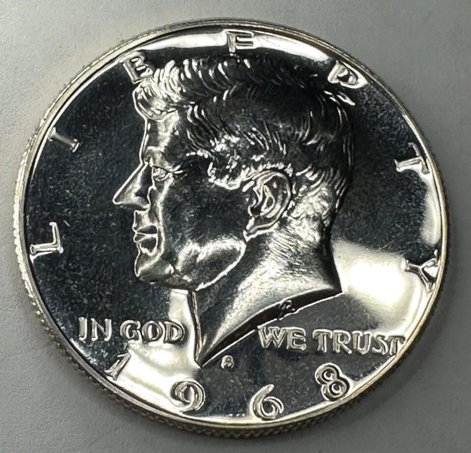 1964 1968 Kennedy Half Dollar 2枚セット Circulated Silver 1968 Kennedy US Half Dollars (1964-Now) for sale