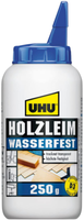 Uhu Holzleim Universeller WeißLeim Wasserfest, 250 G