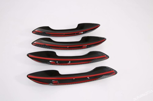 Manija de puerta para Hyundai Sonata DN8 2020-2023 fibra de carbono - Imagen 15 de 15