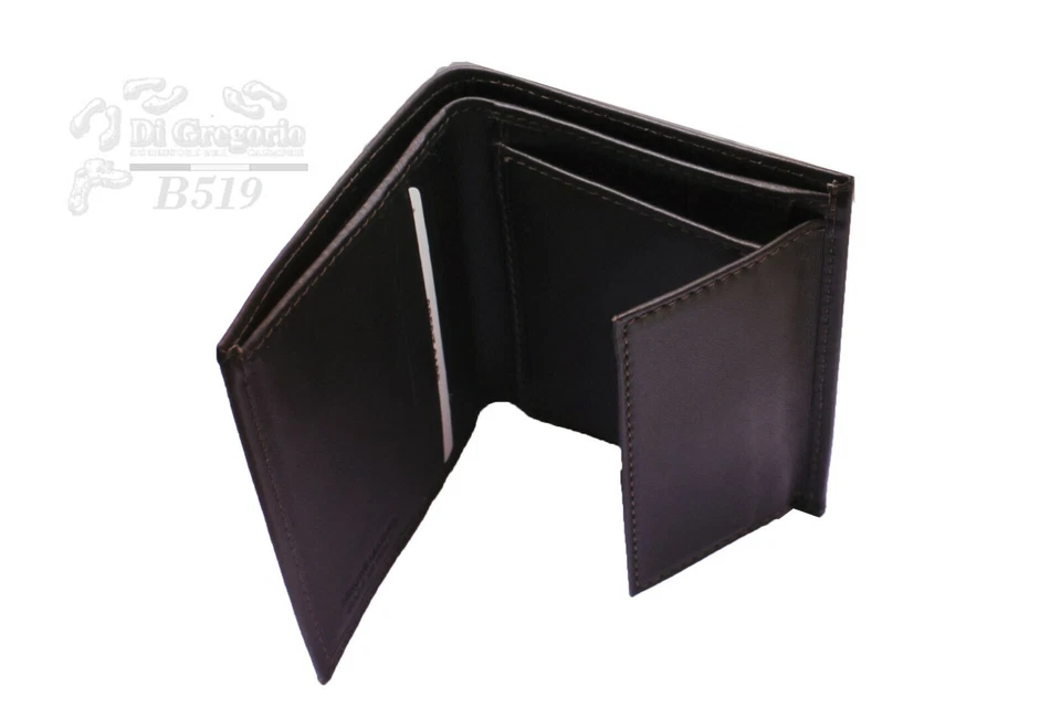 Portefeuille Homme Véritable Cuir Artisanal Italienne Pratique & Funzionale - Photo 2/4