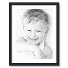 ArtToFrames Matted 22x28 Black Picture Frame with 2" Mat, 18x24 Opening 3926