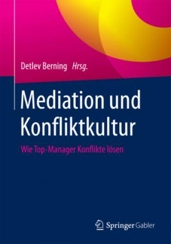 Thumbnail - Mediation Und Konfliktkultur Wie Top-manager Konflikte Lösen 3346
