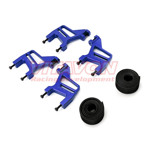 Vitavon CNC Aluminum #7075 Battery Holder For Traxxas X-MAXX 1/5 - 第 8/16 張圖片