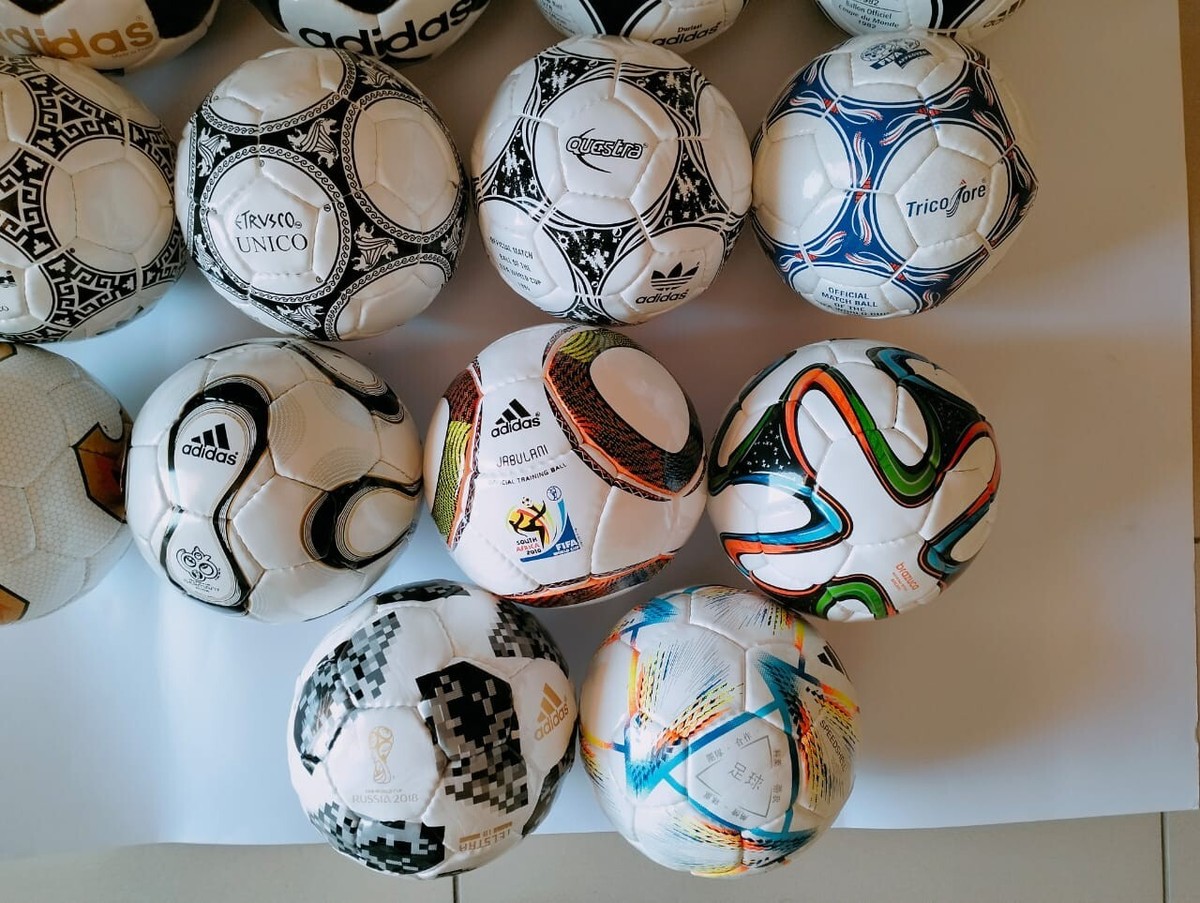 adidas mini ball 14 pcs collector set 1970 to 2022 FIFA world cup