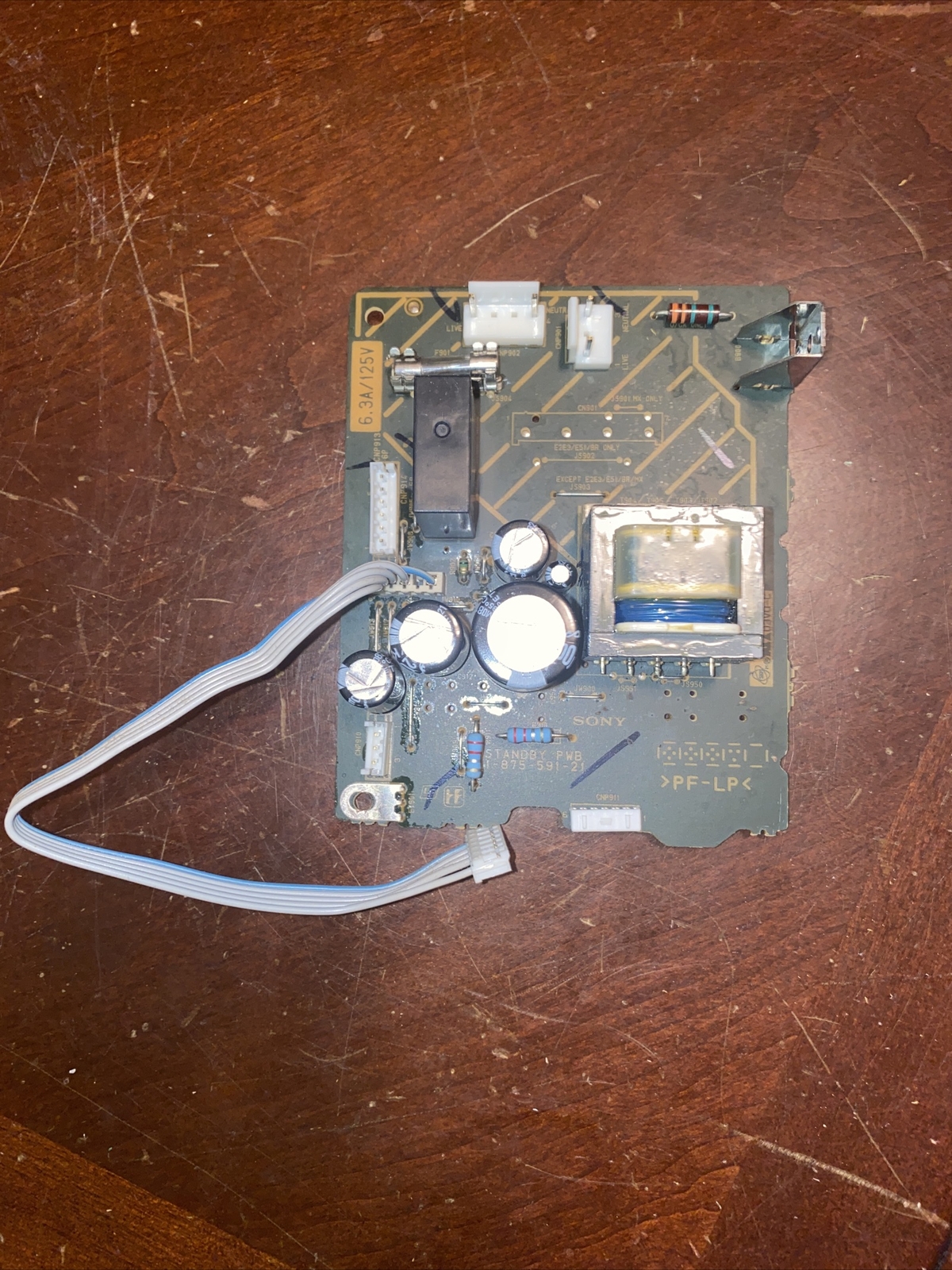 Sony STRDG720 Receiver Standby PWB Board 187559121 eBay