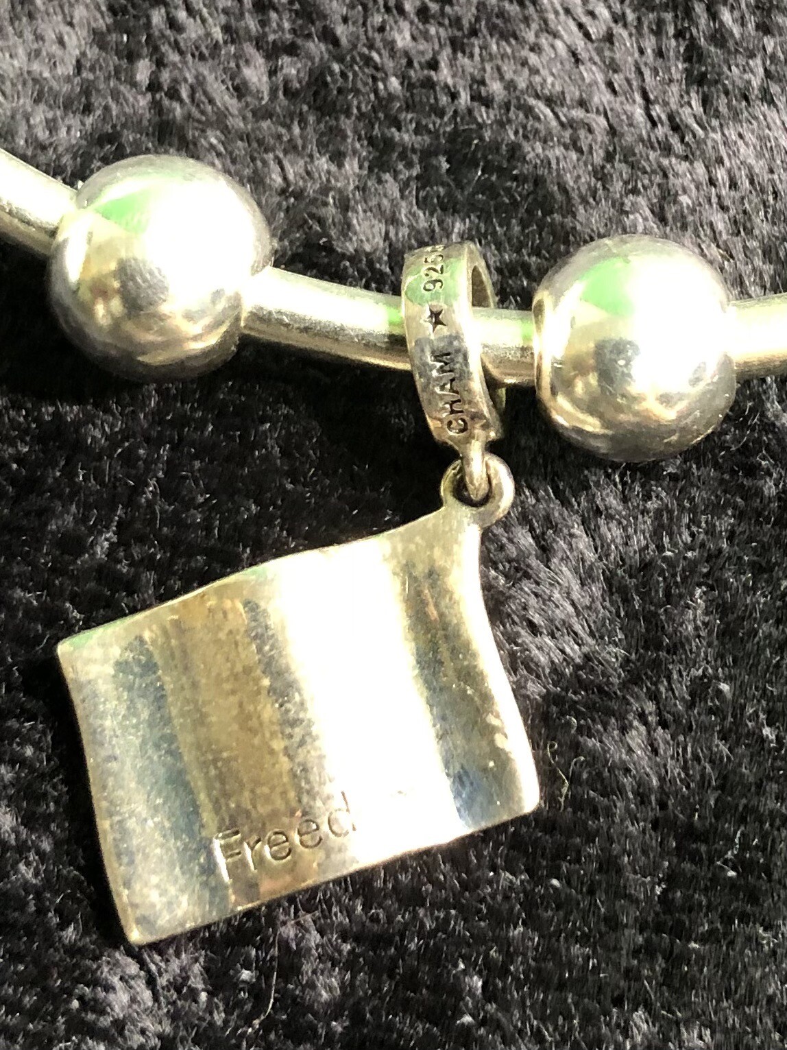 Chamilla Flex Bangle Bracelet Sterling Silver Fre… - image 2