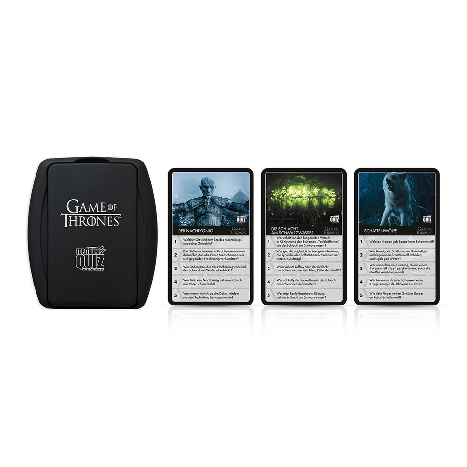 Top Trumps Quiz - Game of Thrones Quizspiel Gesellschaftsspiel Fragen Wissen - Bild 4 von 4