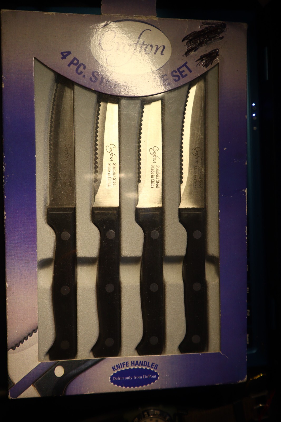 CROFTON 4 PC. STEAK KNIFE SET eBay