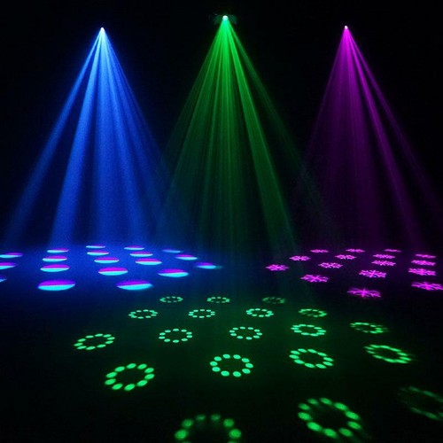 Equinox Helix 100W Gobo Flower Black - Afbeelding 10 van 10