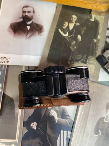 Vintage Theater Binoculars Mautner Dresden 2.8x Germany - Picture 4 of 15