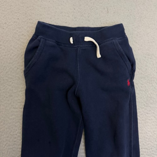 Polo Ralph Lauren Sweatpants Boys Size 6 Blue *HOLES - Picture 6 of 10