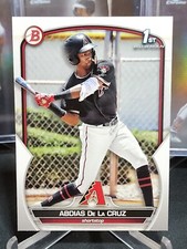 2023 Bowman Paper Base #BP-34 Abdias De La Cruz - Arizona Diamondbacks