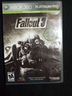 Fallout 3 Microsoft Xbox 360 CIB Complete Platinum Hits Video Game Bethesda RPG