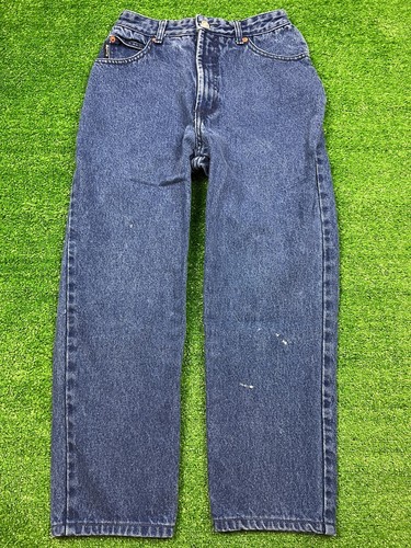 Vintage 90's BONGO Thick Blue Jeans Youth Size 5 Made in USA Distressed