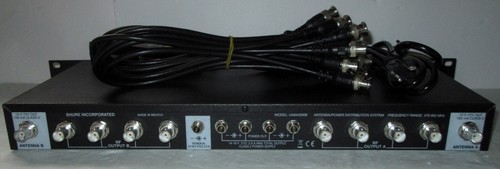 SHURE UA844SWB 470-952 MHz UHF Super Wide Band Antenna Power Distribution System - Picture 3 of 4