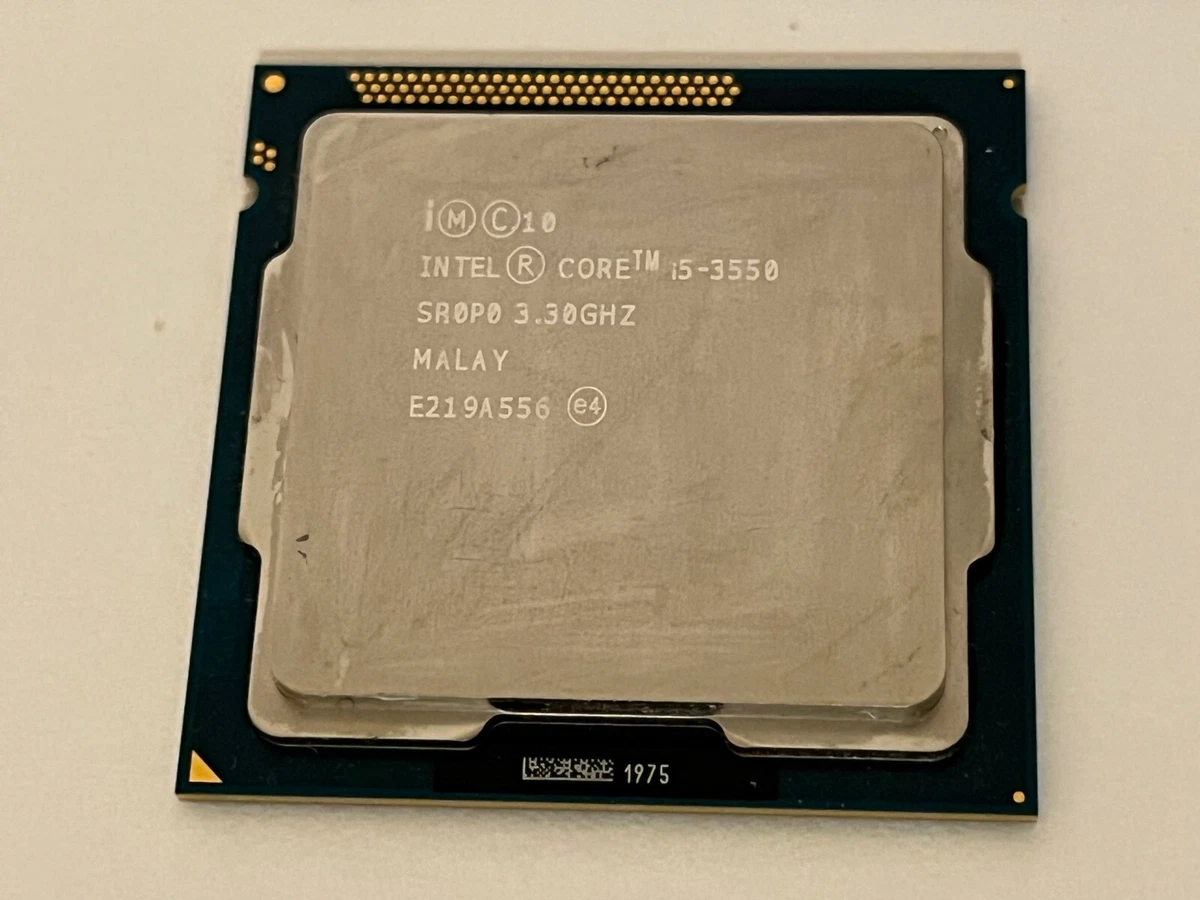 Intel Core i5-3550 Processor Model Computer Processors (CPUs) for