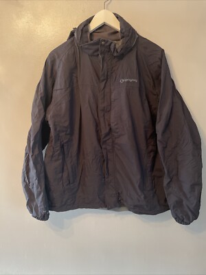 Sprayway Global HD black polyamide polyester full zip Jacket size Large