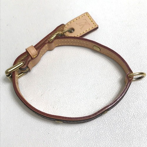 LOUIS VUITTON M58072 Monogram Collier BaxterPM Dog Collar - Picture 3 of 12