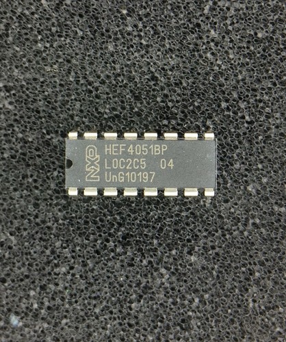 HEF4051BP NXP IC MUX/DEMUX 8X1 16DIP ROHS 10 PIECES | eBay