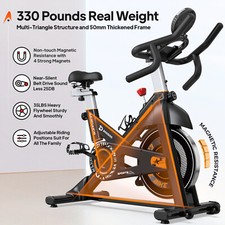 Indoor Exercise Bike Workout Bike Magnetic Resistance Stationary Cycling Bike 2