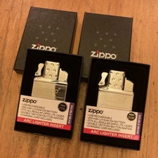 (2 Pack) ZIPPO Rechargeable Arc Lighter Insert Windproof Double Plasma 65828