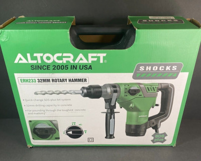Altocraft 32mm SDS-Plus 4 Functions Electric Rotary Hammer Drill 1-1/4 Inch