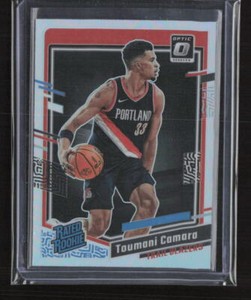 2023-24 Donruss Optic #204 Toumani Camara Rated Rookie Silver Holo Prizm