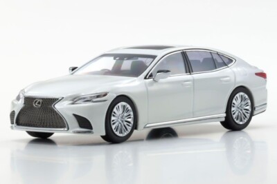 Lexus LS500 KYOSHO 1:43 Sports Sonic Quartz White Pearl Model Car From Japan