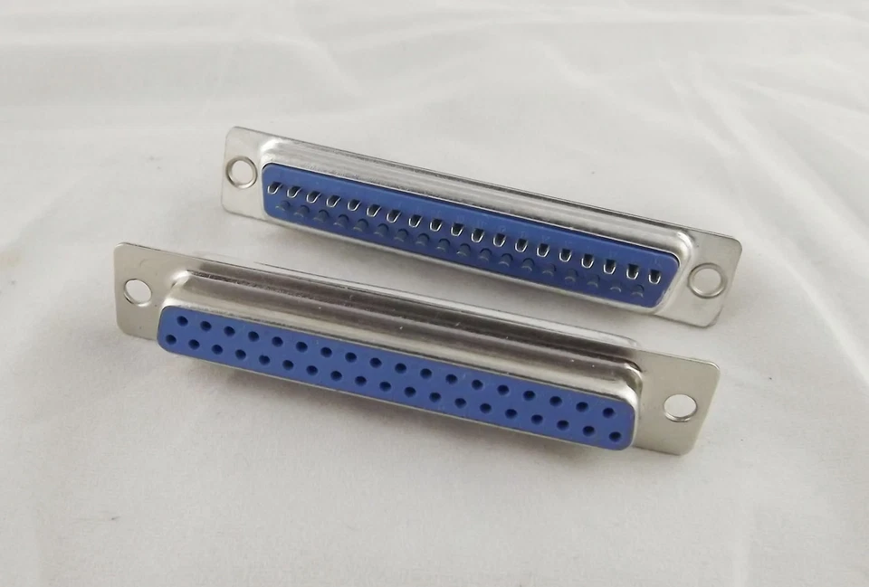 1pcs D-SUB 37 Pin DB37 Female Jack Solder Type Straight Adapter Connector 2 Rows - Image 2 of 4