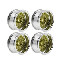 Powerhobby 1/10 Touring Car Wheels (4) 6mm Offset Gold