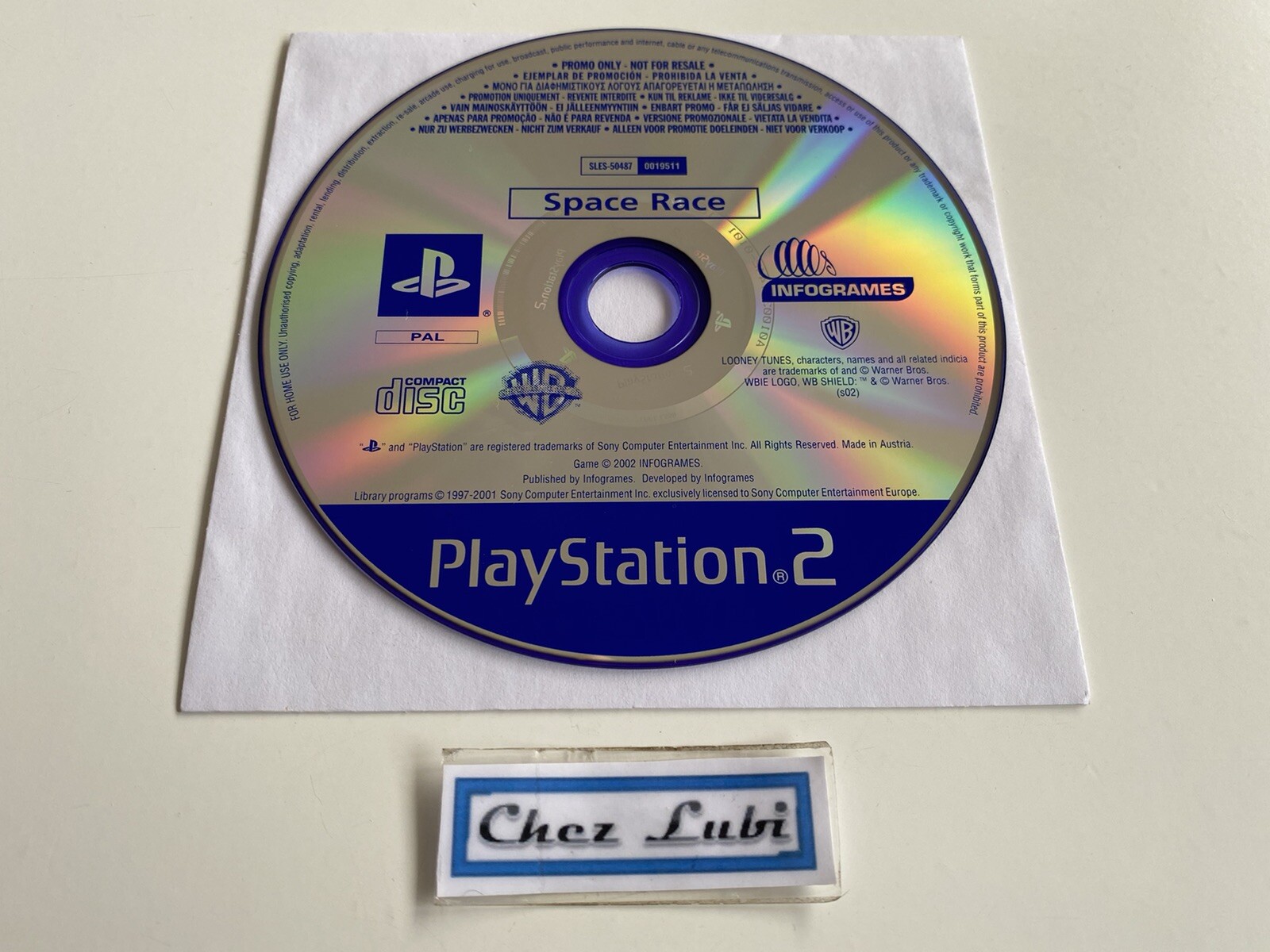 Looney Tunes Space Race - Promo Press - Sony PlayStation PS2 - PAL EUR