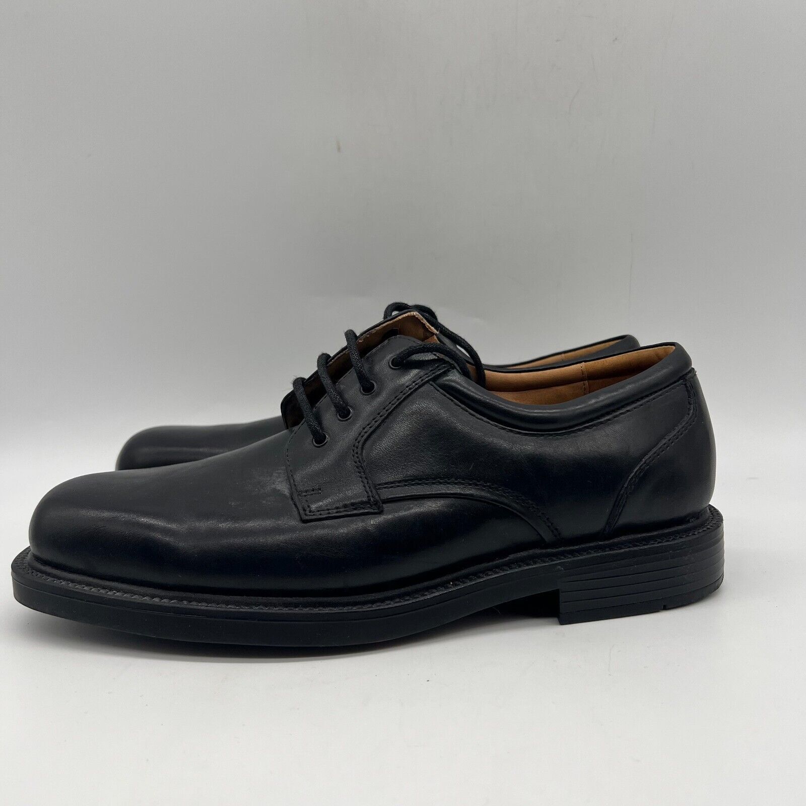 SAOLA Dockers Gordon 090 2804 scarpe eleganti Oxford stringate in pelle nera da uomo taglia 8 5