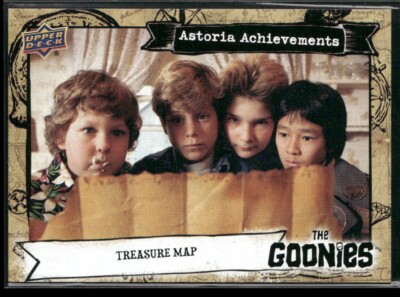 2024 Upper Deck Goonies Astoria Achievement #A-5 - Treasure Map