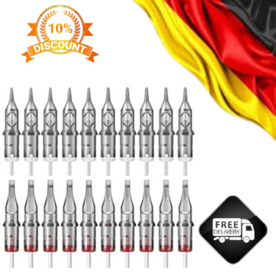 Tattoo Cartridges Nadeln Set 20Pc Mix Needles Set-3Rl 5RL 7RM 9RM round Liner Sh