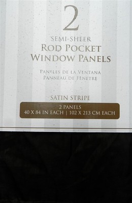 Burgundy Window Panel One Grommet 55 84'' Semi-Sheer Luxury Home New