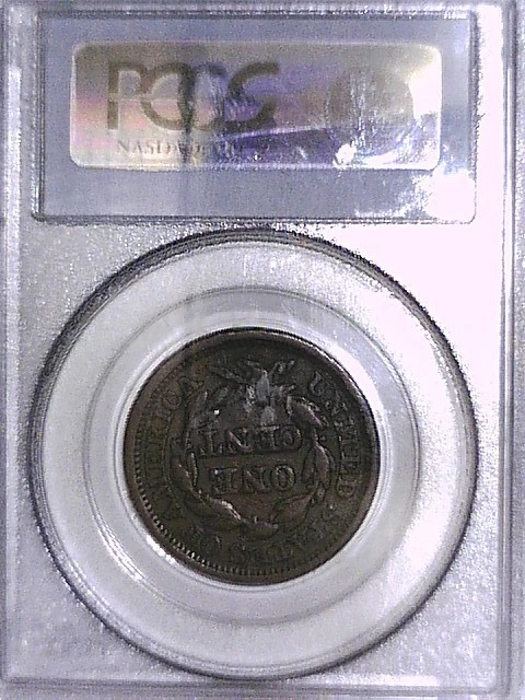 1848 Large Cent PCGS VF 20 27870912 Video - Image 4 of 4