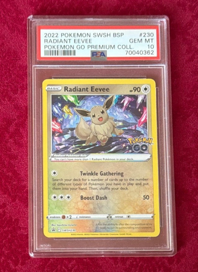Radiant Eevee 2022 Sword & Shield: Black Star Promo #SWSH230