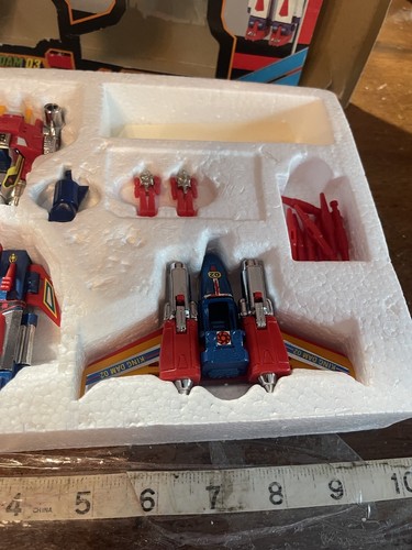 King Dam Three in One Die-Cast Robot Diaclone Diabattles Vintage Action Figure - Picture 19 of 24