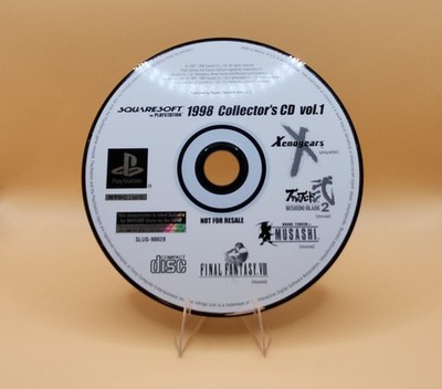 Squaresoft 1998 Collector's CD Vol 1 Demo Playstation PS1