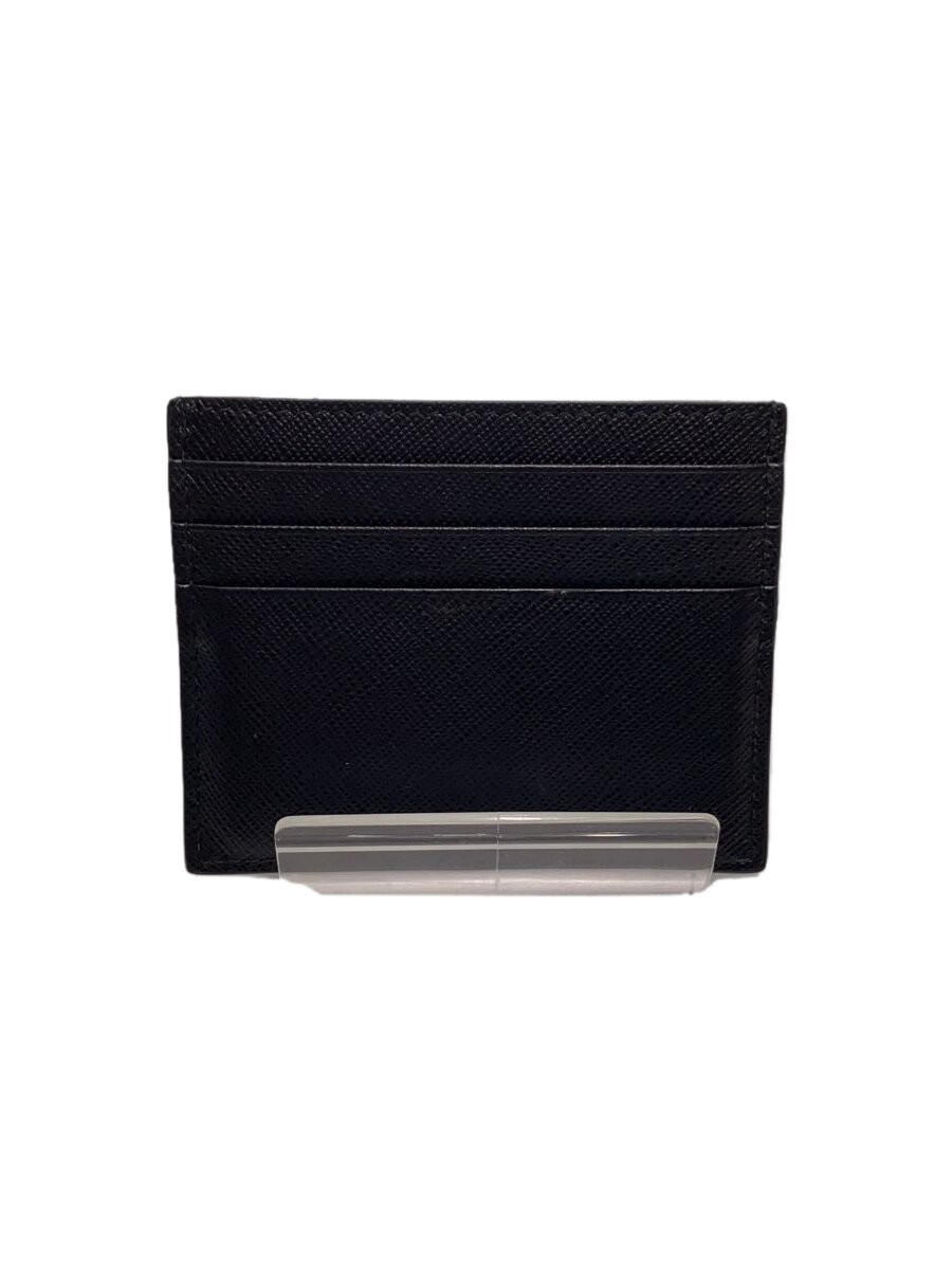PRADA Card Case Leather BLK Women thumbnail 2