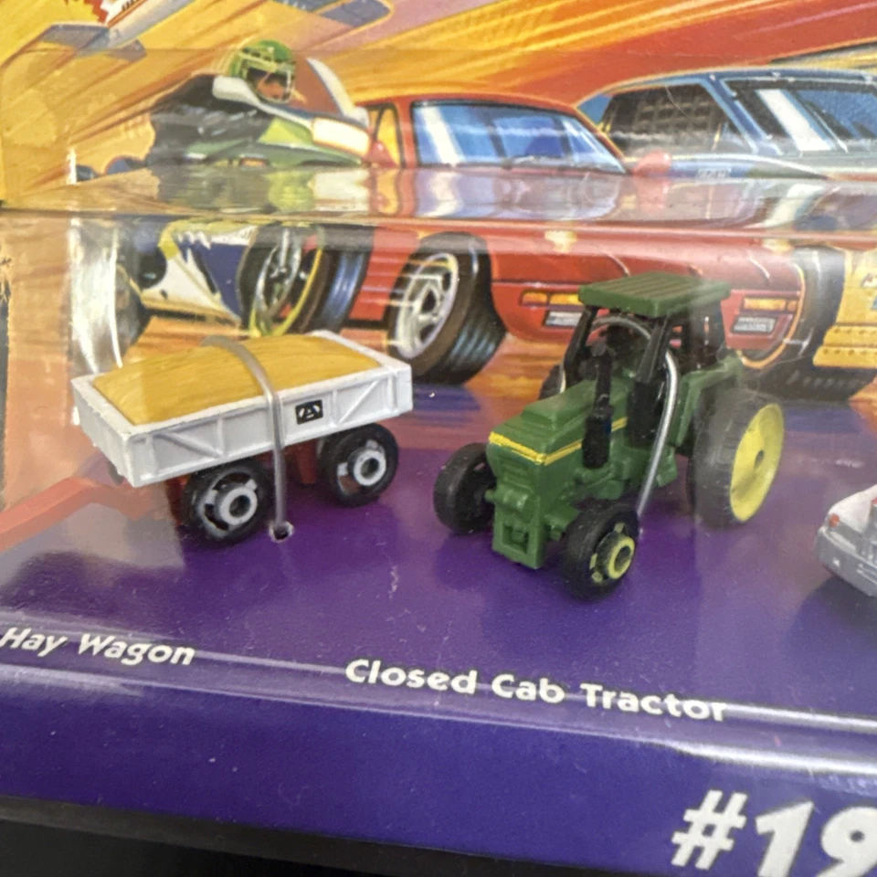 VTG Micro Machines #19 Ranch Riders Tow Truck ,Horse Trailer,Tractor & Horse  - Image 2 of 4
