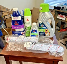 Bissell Crosswave multi-surface wet vacuum brushers and cleaners pack