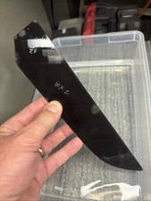 Huge Large Smoke Obsidian Preform Blank Flint Knapping Material Napping 1600